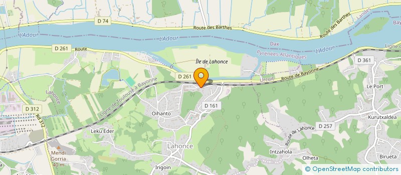 localisation de l'entreprise 823 771 621 à LAHONCE
