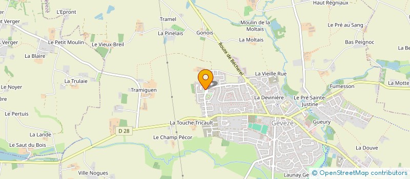 localisation de l'entreprise 823 791 082   ROMILLE