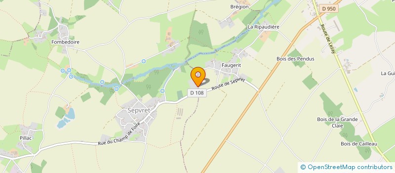 localisation de l'entreprise 823 792 288   SEPVRET