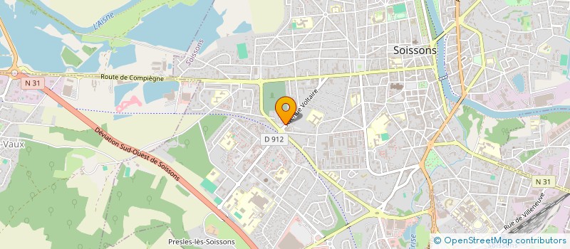 localisation de l'entreprise 823 813 829  à SOISSONS