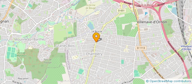 localisation de l'entreprise 823 832 738   VILLENAVE-D'ORNON