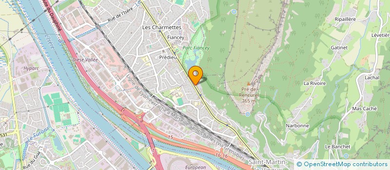 localisation de l'entreprise 823 834 809 à VOIRON
