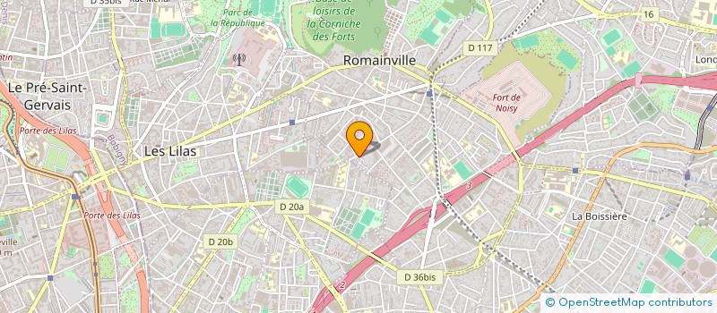 localisation de l'entreprise 823 842 927   ROMAINVILLE