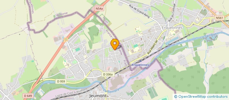 localisation de l'entreprise 823 844 543   CAMBRAI