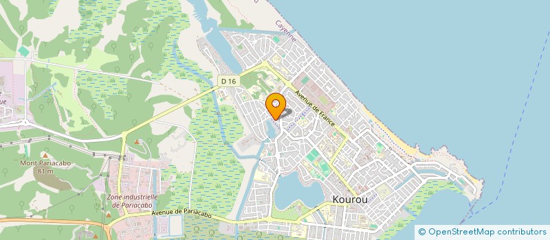localisation de l'entreprise 823 869 201   KOUROU