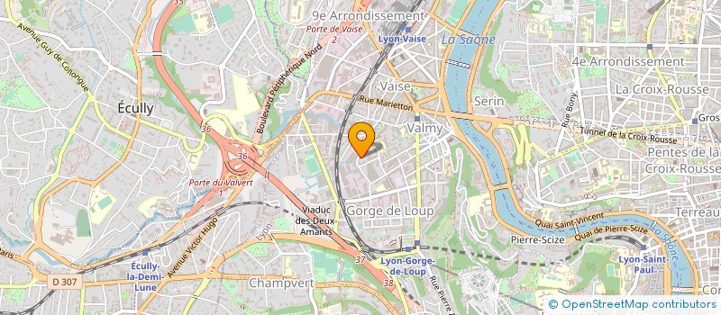 localisation de l'entreprise 823 871 124   LYON