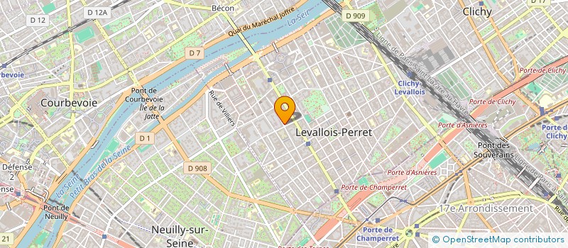 localisation de l'entreprise 823 878 632 à CLICHY
