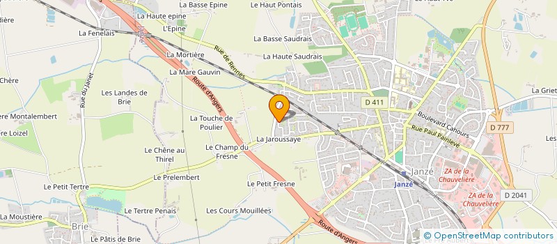 localisation de l'entreprise 823 883 194   JANZE