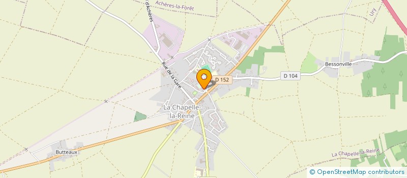 localisation de l'entreprise 823 892 286   FONTAINEBLEAU