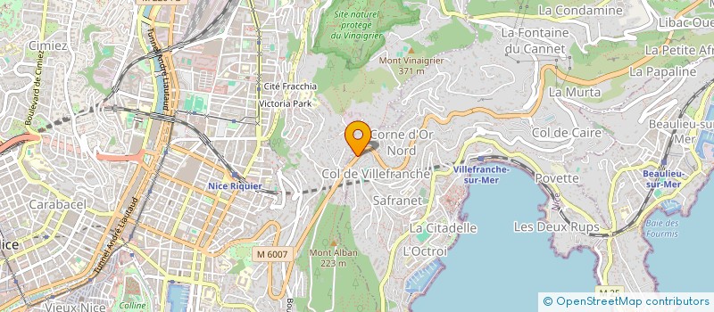 localisation de l'entreprise 823 933 692 à VILLEFRANCHE-SUR-MER