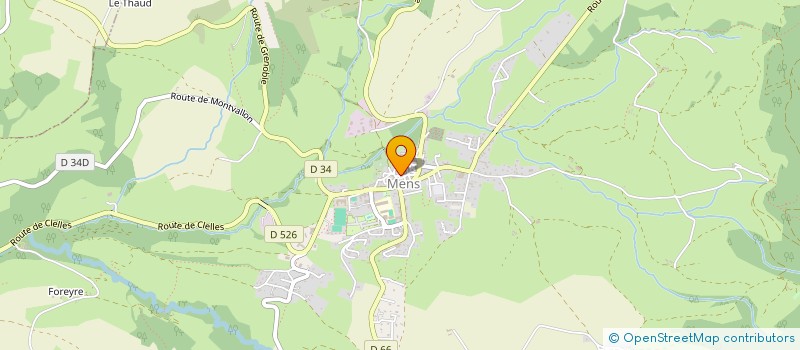 localisation de l'entreprise 823 936 158 à CORNILLON-EN-TRIEVES