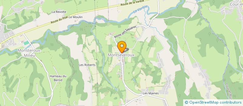 localisation de l'entreprise 823 950 365   LES COTES-D'AREY