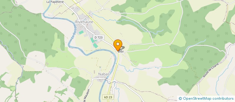 localisation de l'entreprise 823 979 653   ARAUJUZON