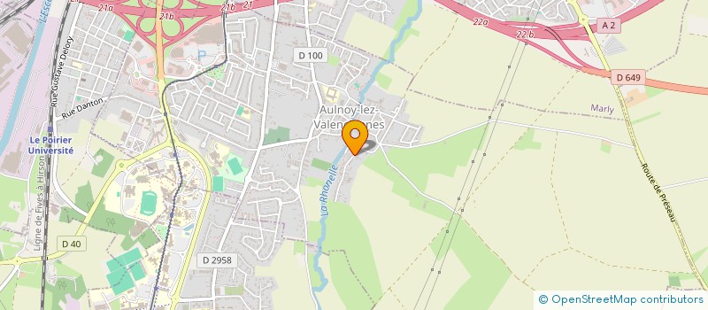 localisation de l'entreprise 823 989 819   AULNOY-LEZ-VALENCIENNES