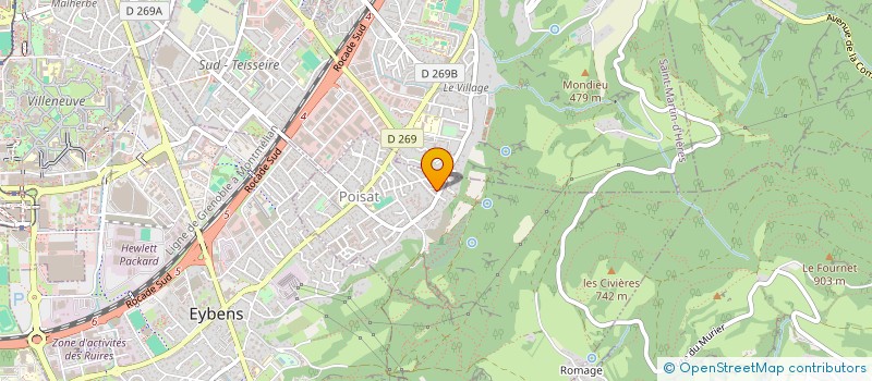 localisation de l'entreprise 823 990 536  à GRENOBLE