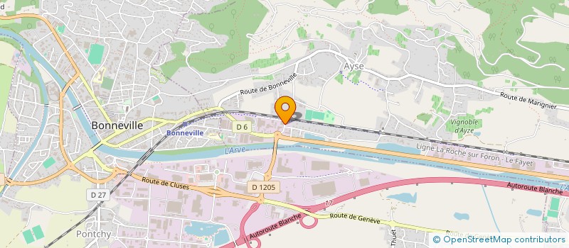 localisation de l'entreprise 824 024 038   BONNEVILLE