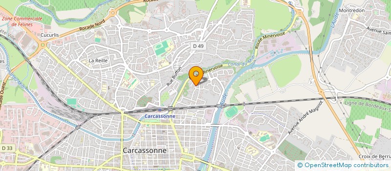 localisation de l'entreprise 824 035 018   CARCASSONNE