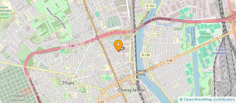 localisation de l'entreprise 824 047 179 à CHOISY-LE-ROI