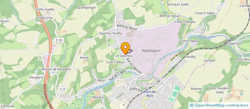 localisation de l'entreprise 824 059 976   PONT-DE-BUIS-LES-QUIMERCH