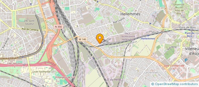 localisation de l'entreprise 824 076 889   LILLE