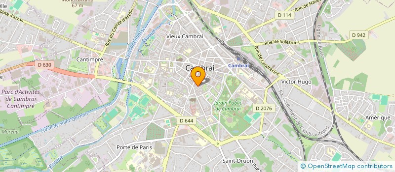 localisation de l'entreprise 824 102 099   CAMBRAI