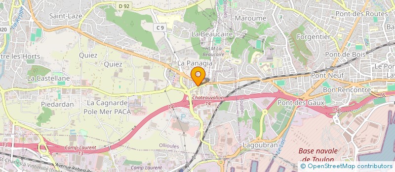 localisation de l'entreprise 824 106 223   OLLIOULES