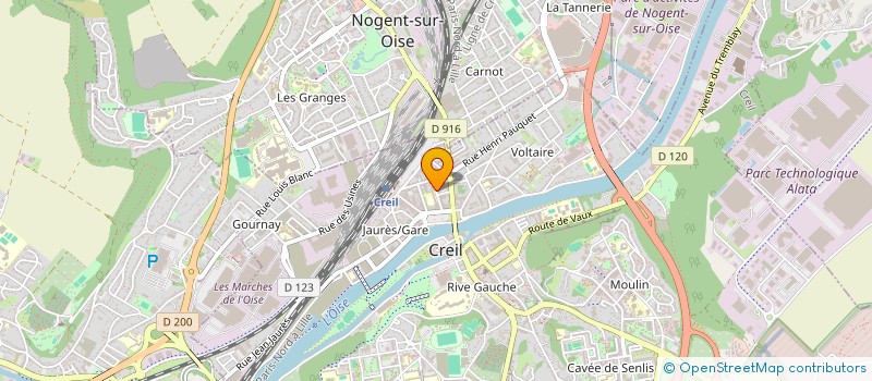 localisation de l'entreprise 824 117 386   CREIL