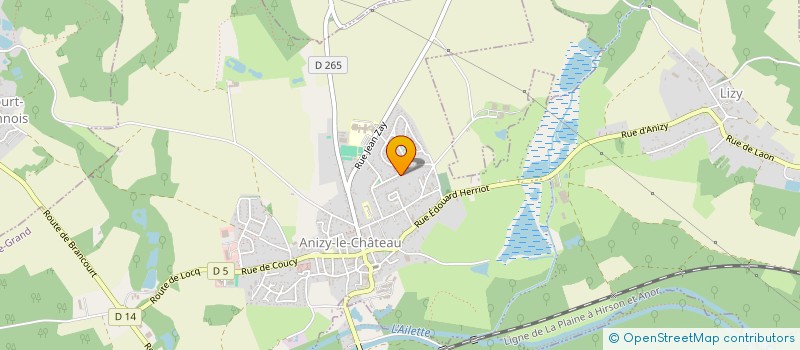 localisation de l'entreprise 824 119 853   ANIZY-LE-GRAND