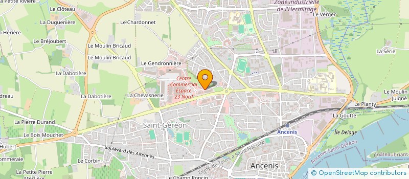 localisation de l'entreprise 824 120 315   ANCENIS-SAINT-GEREON