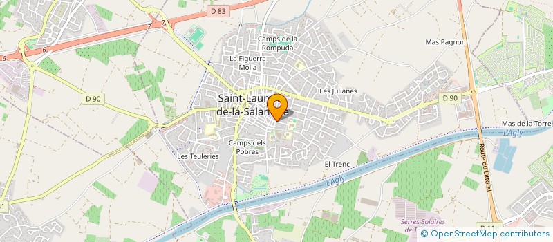 localisation de l'entreprise 824 123 723   VILLELONGUE-DE-LA-SALANQUE