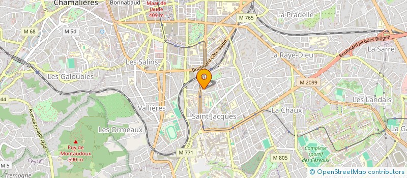 localisation de l'entreprise 824 125 074   CLERMONT-FERRAND