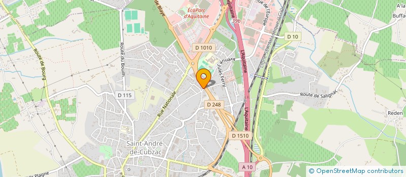 localisation de l'entreprise 824 128 169   LABASTIDE-CLERMONT