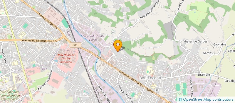 localisation de l'entreprise 824 153 985   BOE