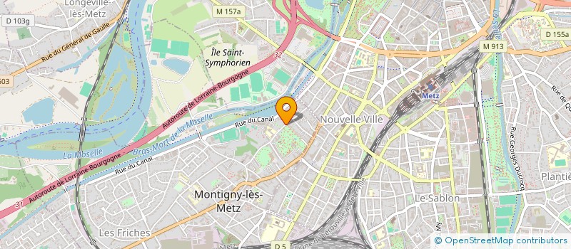 localisation de l'entreprise 824 172 506   METZ