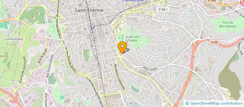 localisation de l'entreprise 824 188 668   SAINT-ETIENNE