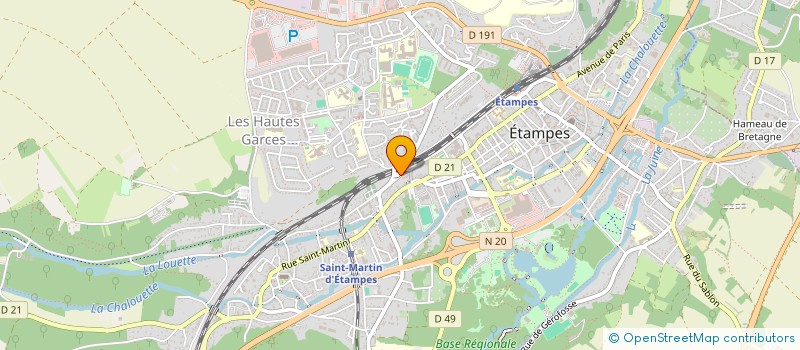 localisation de l'entreprise 824 200 067 à ETAMPES