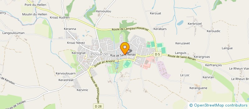 localisation de l'entreprise 824 228 597   PLOUARZEL