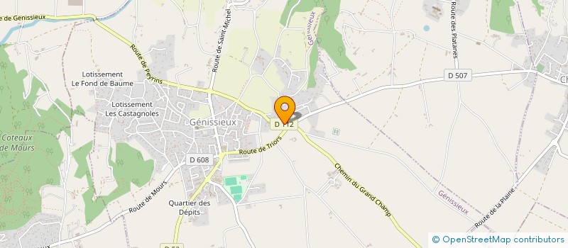 localisation de l'entreprise 824 239 008 à GENISSIEUX
