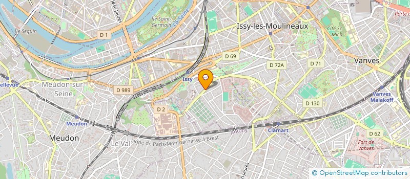 localisation de l'entreprise 824 244 362 à ISSY-LES-MOULINEAUX