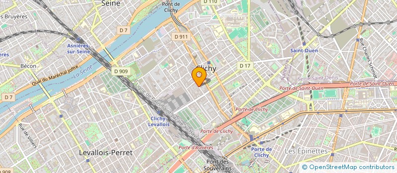 localisation de l'entreprise 824 258 701 à CLICHY