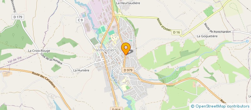 localisation de l'entreprise 824 279 640 à VIMOUTIERS