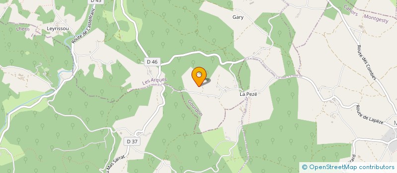 localisation de l'entreprise 824 282 800   CAZALS