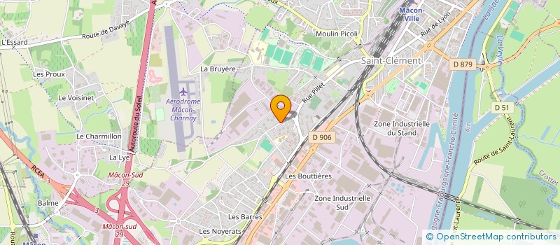 localisation de l'entreprise 824 285 548   MACON