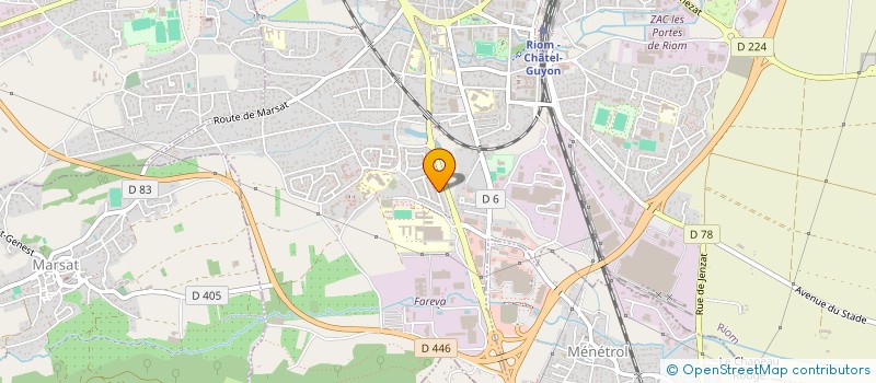 localisation de l'entreprise 824 287 551   RIOM