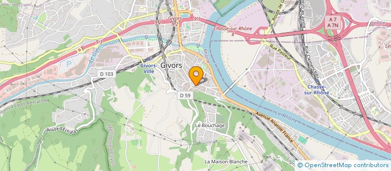 localisation de l'entreprise 824 333 181 à GIVORS