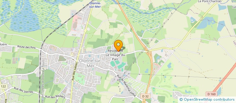 localisation de l'entreprise 824 348 536 à LES SABLES D'OLONNE