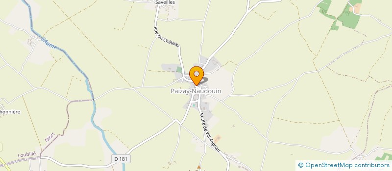 localisation de l'entreprise 824 349 674   PAIZAY-NAUDOUIN-EMBOURIE