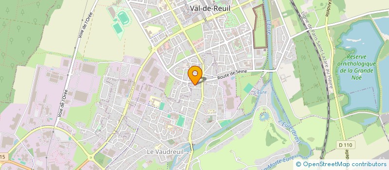 localisation de l'entreprise 824 439 590   LE VAUDREUIL