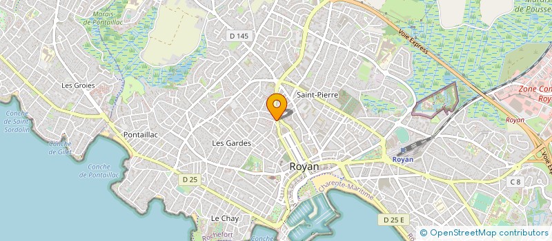 localisation de l'entreprise 824 441 620   ROYAN