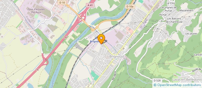 localisation de l'entreprise 824 442 073   SAINT-LAURENT-DU-PONT